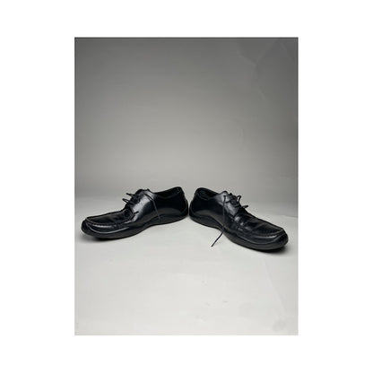 Prada Collision 19LR Black Patent Leather Trainer image 5