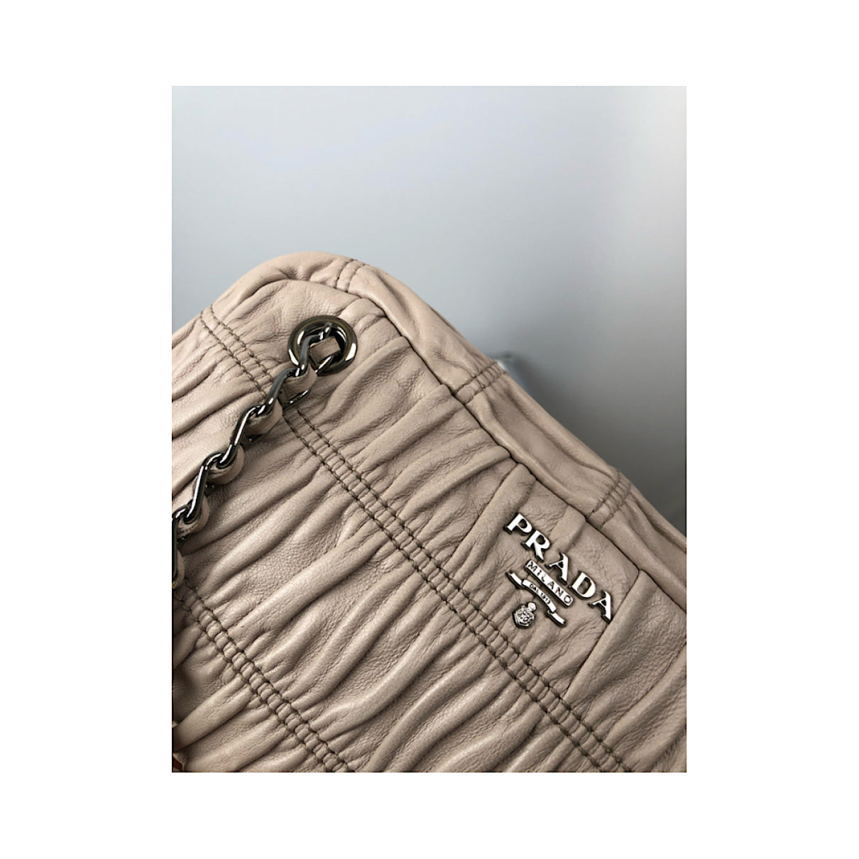 Prada Re-Edition 2005 Pink Leather Handbag image 4