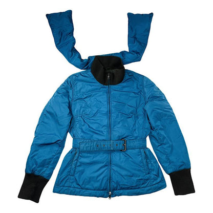 Prada Blue Polyester Coat image 1