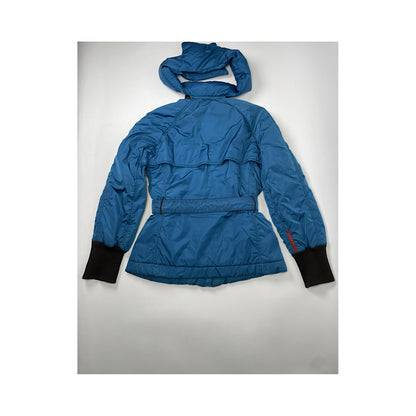 Prada Blue Polyester Coat image 5