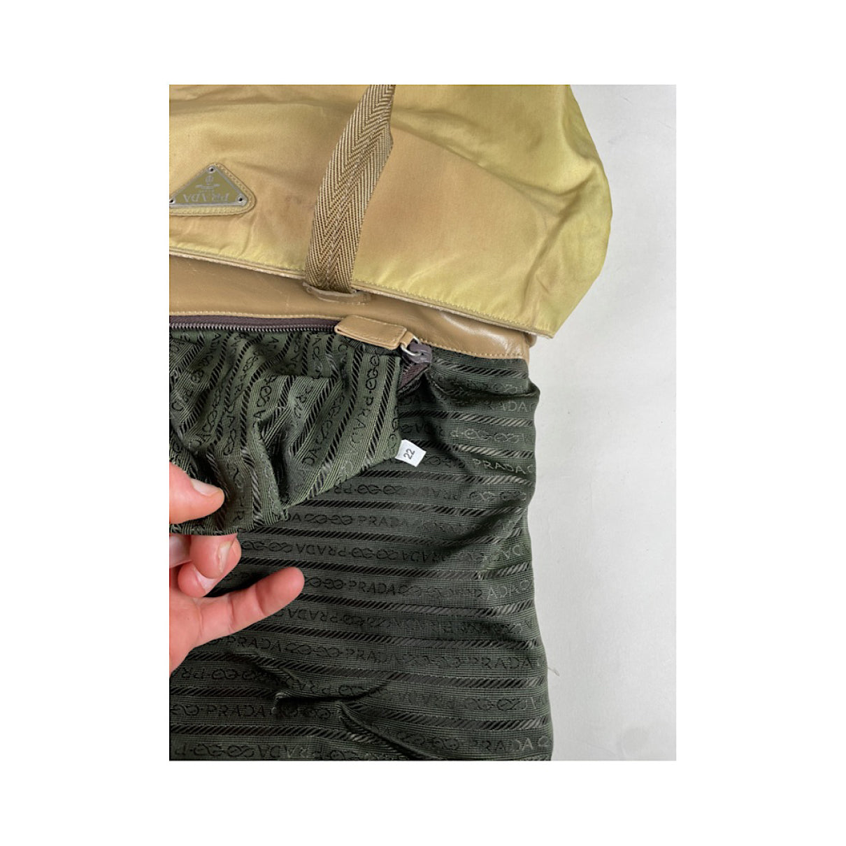 Prada Re-Edition 2005 Zip Handbag image 3