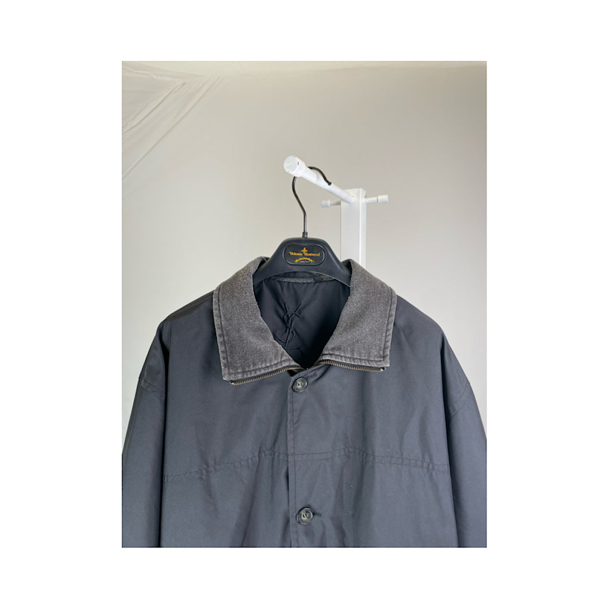 Yves Saint Laurent Black Polyester Jacket image 5