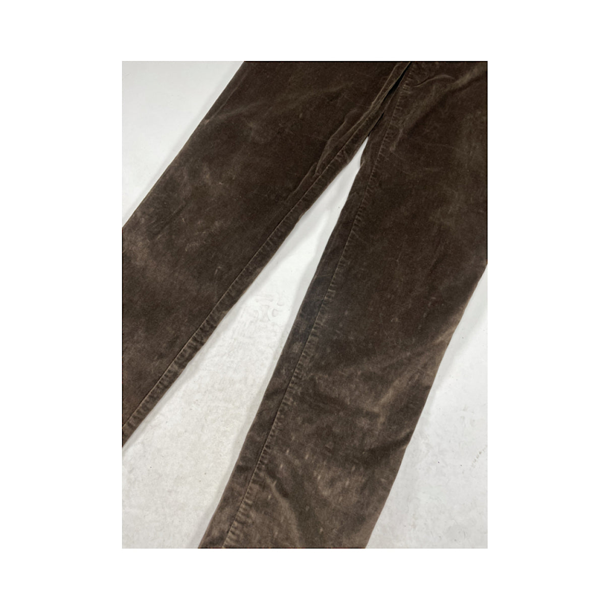 Versace Brown Velvet Trouser image 3