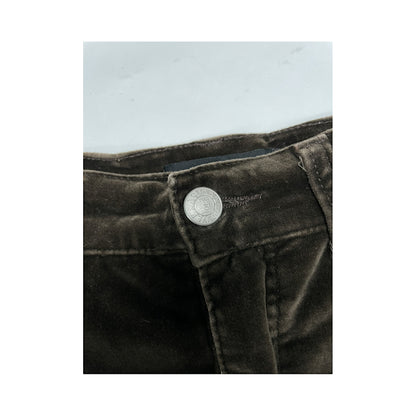 Versace Brown Velvet Trouser image 5