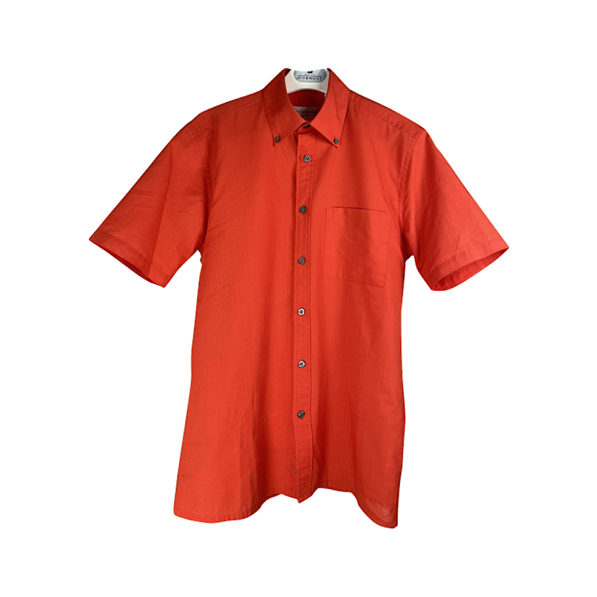 Yves Saint Laurent Red Cotton Shirt image 5