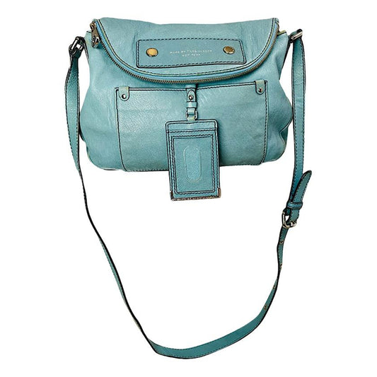 Marc Jacobs Downtown Blue Leather Handbag image 1