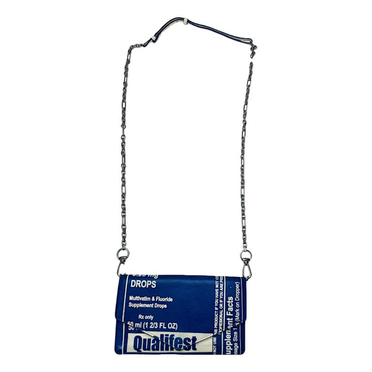 Maison Martin Margiela Blue Leather Handbag image 1