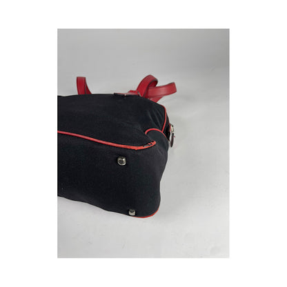 Salvatore Ferragamo Black Polyester Handbag image 2