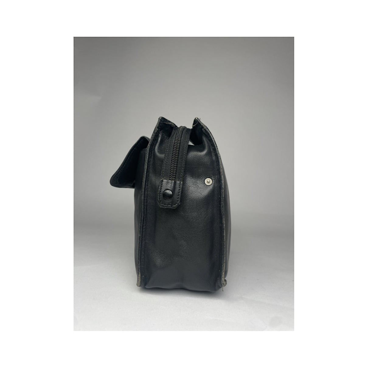 Gianni Versace Black Leather Clutch Bag image 5