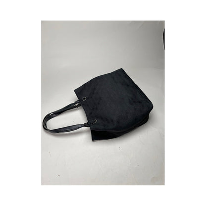 Salvatore Ferragamo Black Polyester Handbag image 2