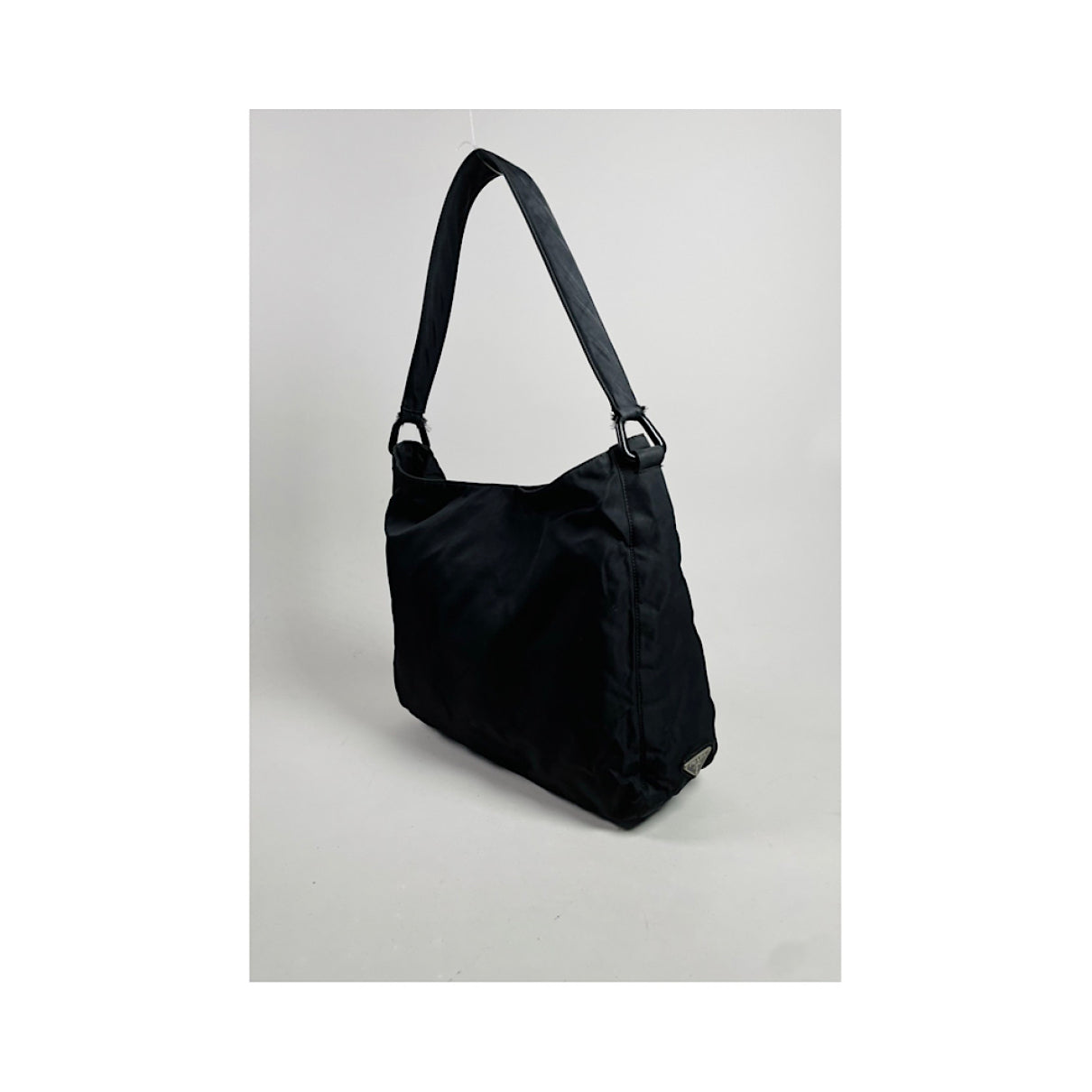 Prada Cleo Black Polyester Handbag image 3