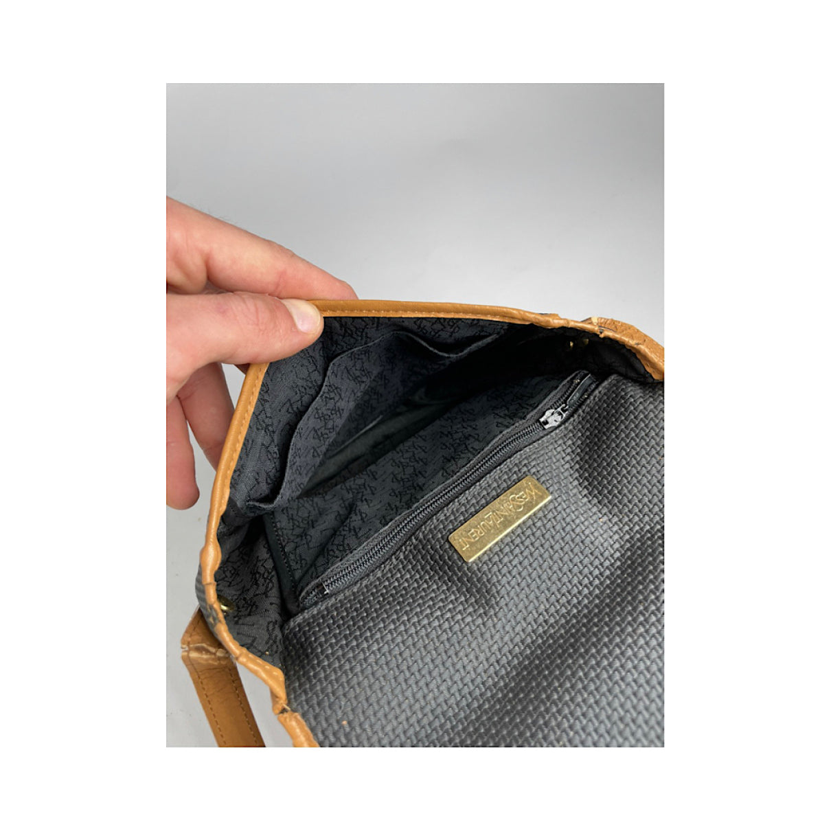 Yves Saint Laurent Black Leather Handbag image 3