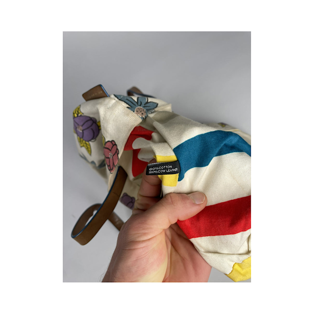 Marc by Marc Jacobs Multicolour Cotton Handbag image 4