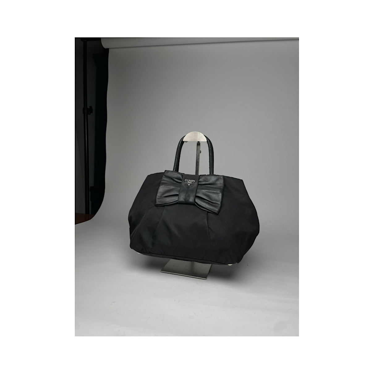 Prada Re-Edition 2005 Zip Black Polyester Handbag image 3