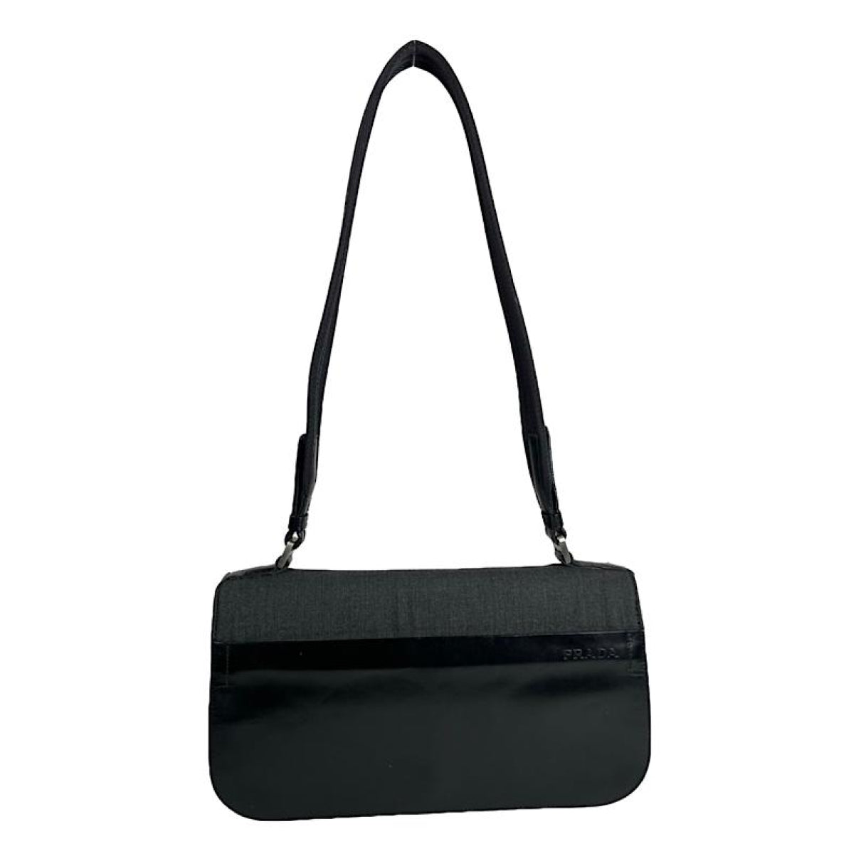 Prada Cleo Black Leather Handbag image 1