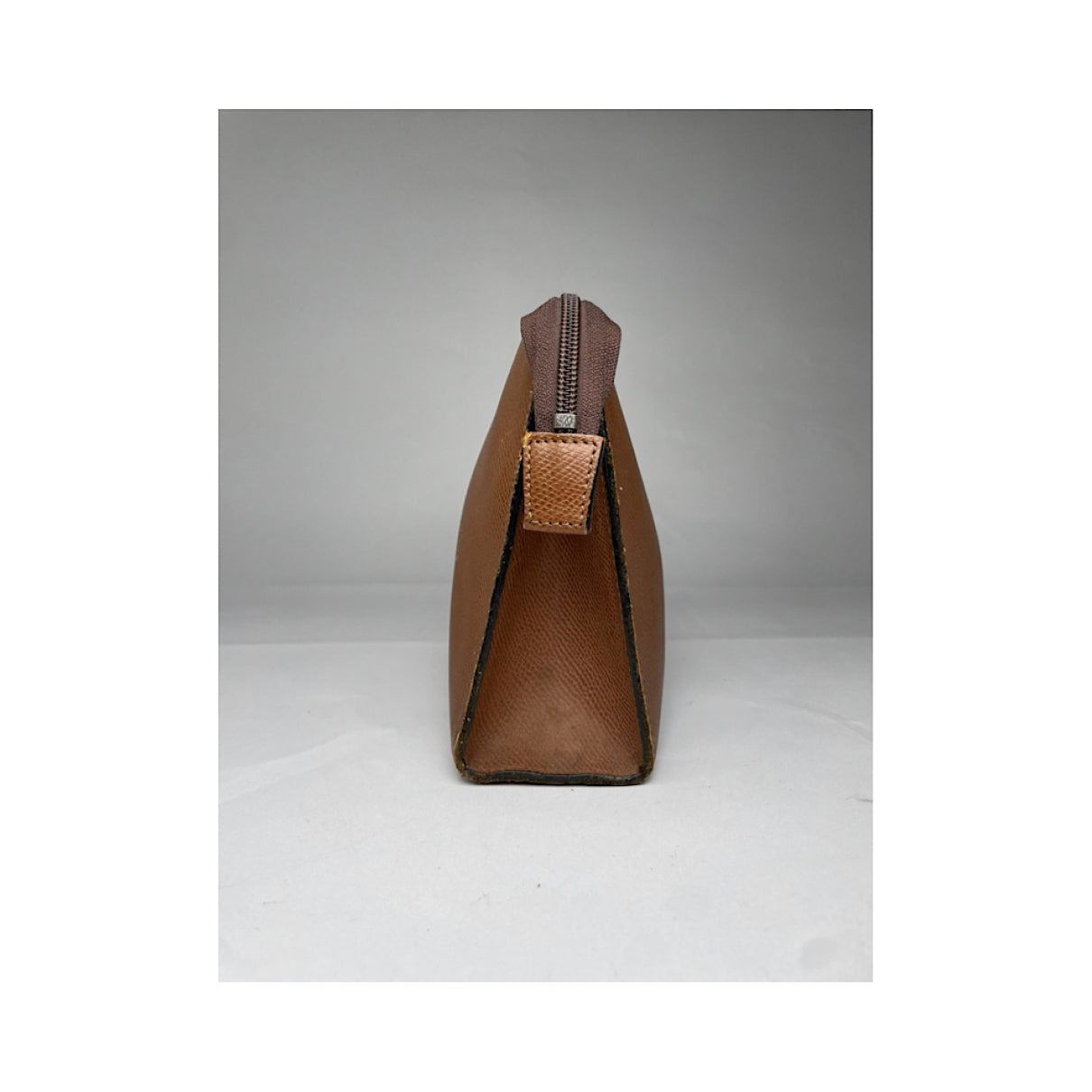 Stefanie Renoma Brown Leather Clutch Bag image 4
