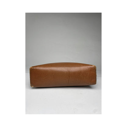 Stefanie Renoma Brown Leather Clutch Bag image 5