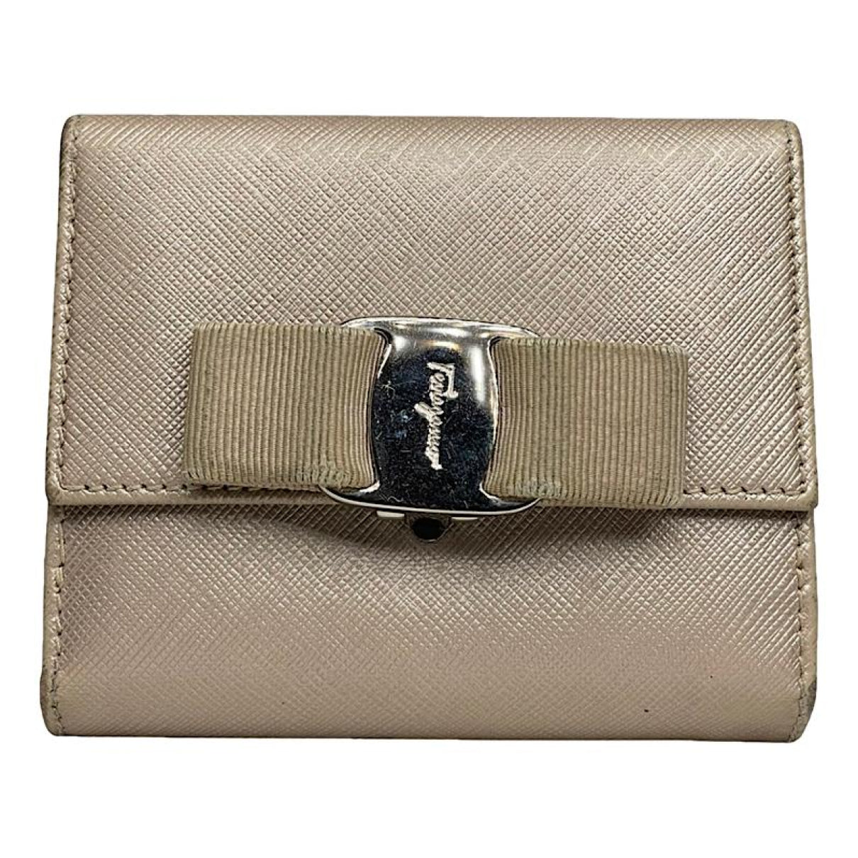 Salvatore Ferragamo Pink Leather Purse image 1