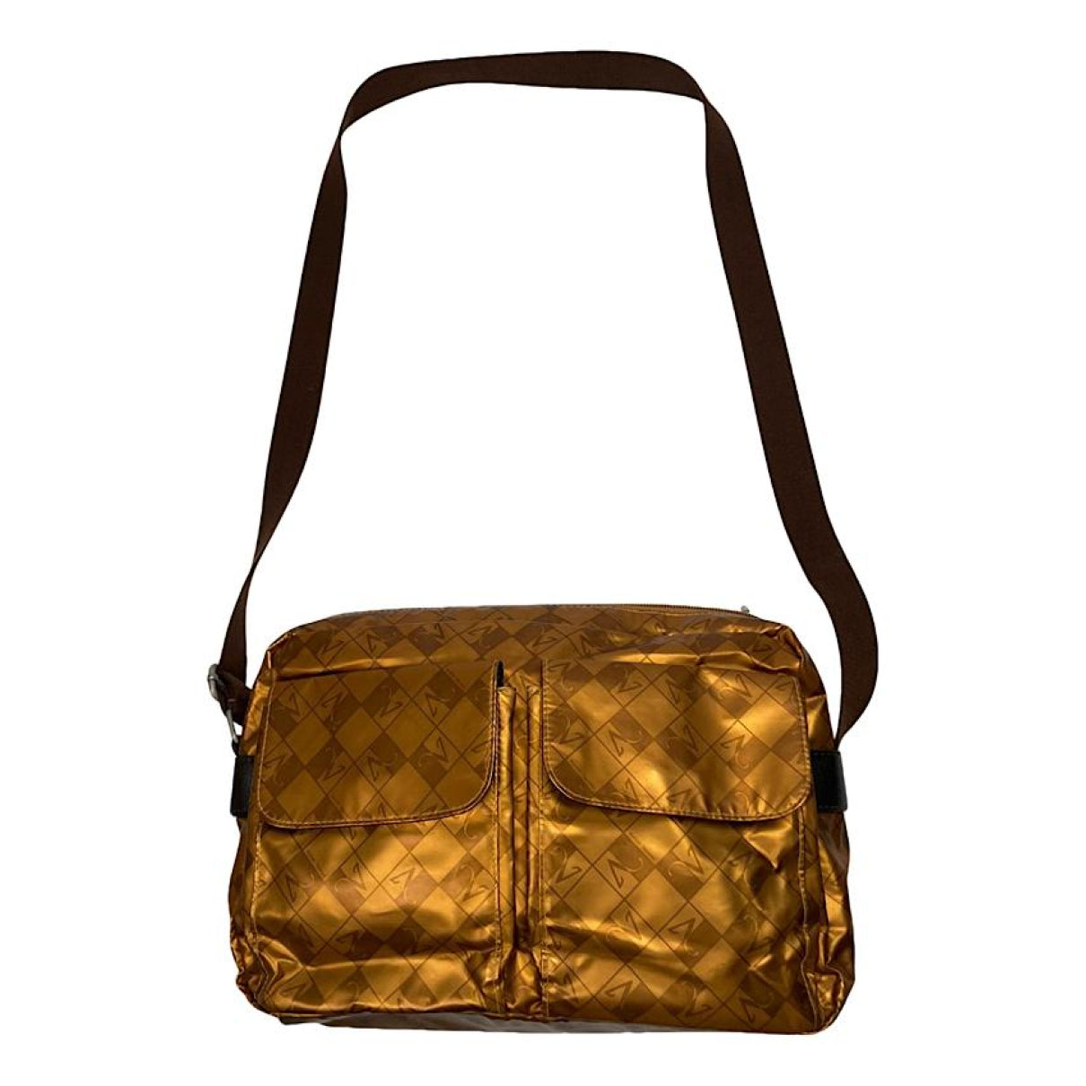 Valentino Garavani Brown Polyester Handbag image 1