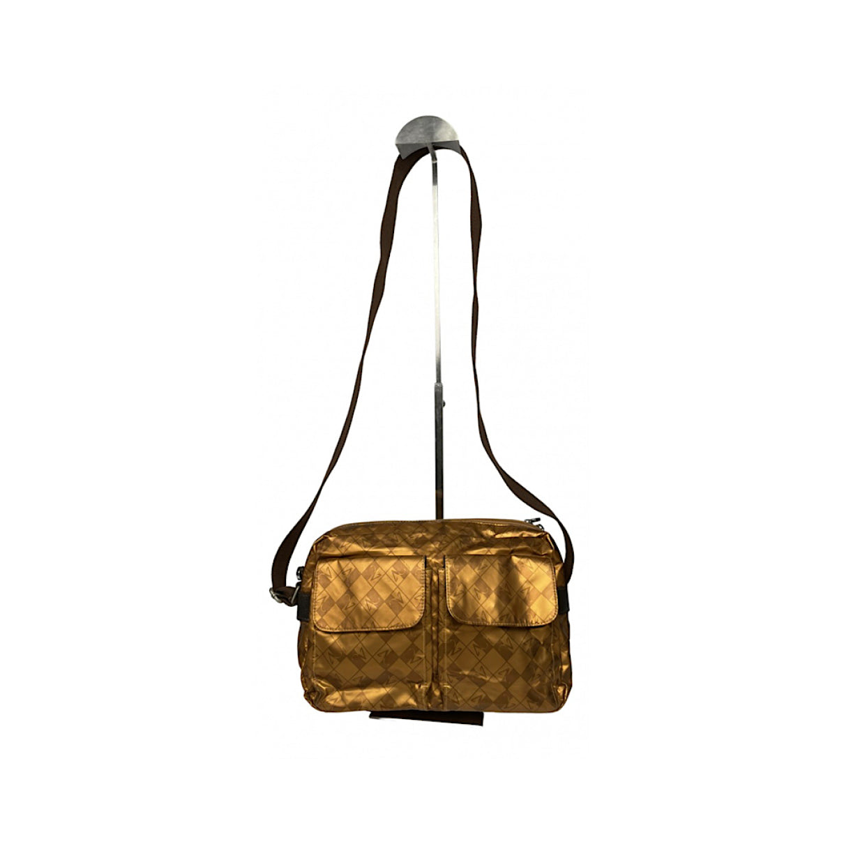 Valentino Garavani Brown Polyester Handbag image 2