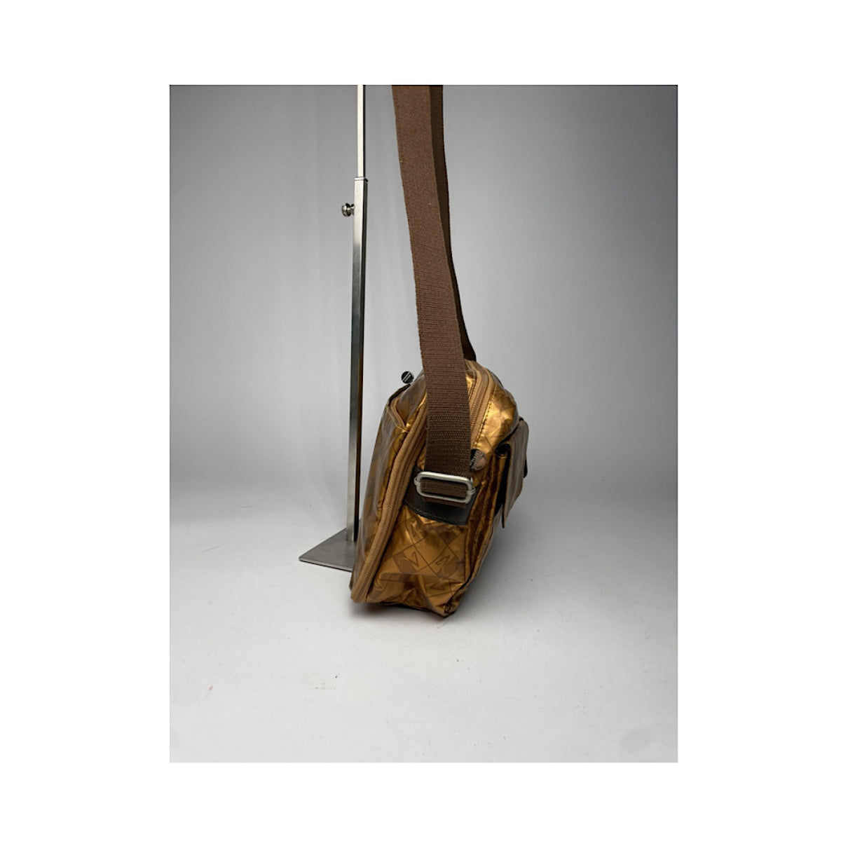 Valentino Garavani Brown Polyester Handbag image 3