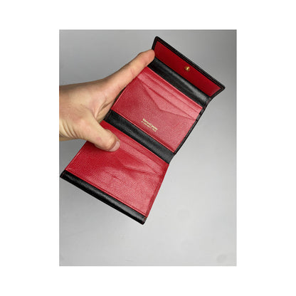 ROBERTA DI CAMERINO Black Leather Wallet image 3