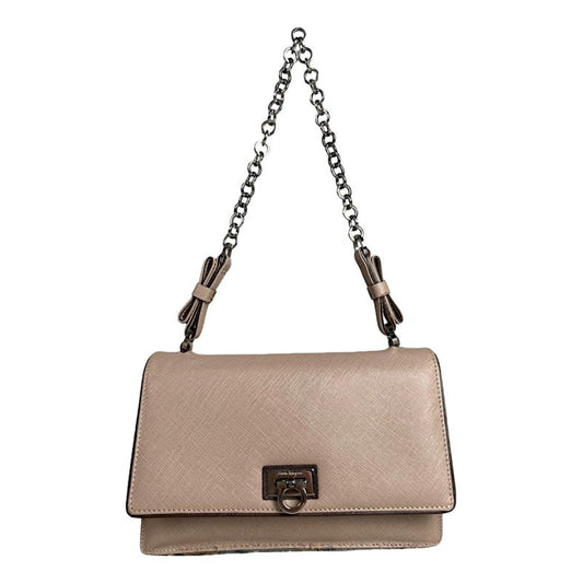 Salvatore Ferragamo Wanda East West  Pink Leather Handbag image 1