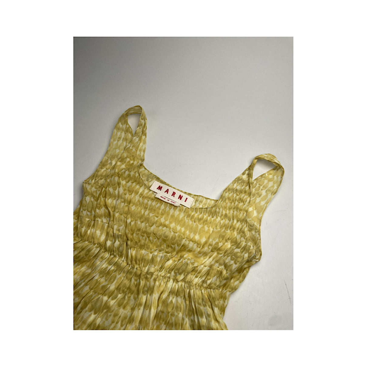 Marni Yellow Cotton Top image 3