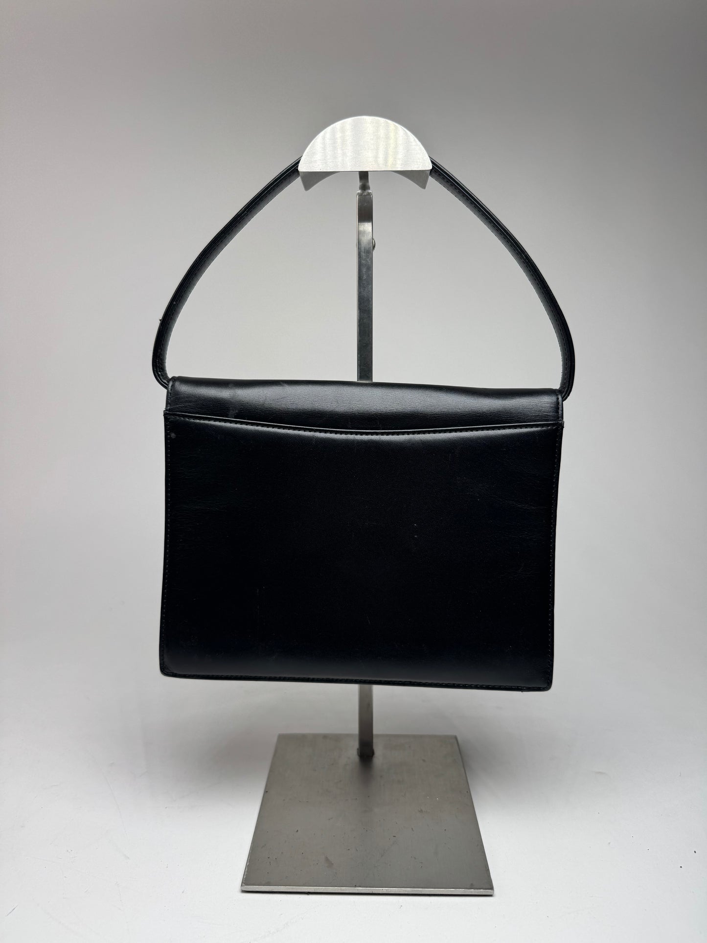 Vintage  Givenchy Whip Leather Bag Black