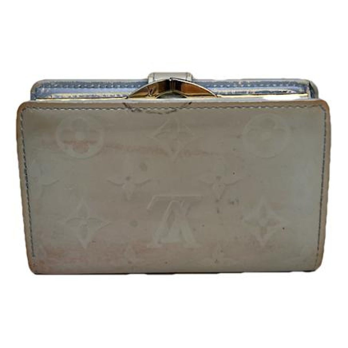 Louis Vuitton Juliette Silver Leather Wallet image 1