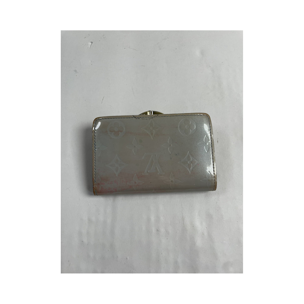 Louis Vuitton Juliette Silver Leather Wallet image 4