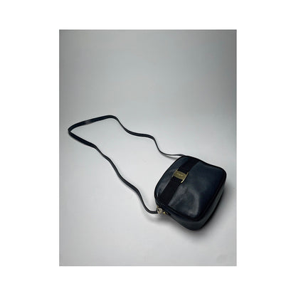 Salvatore Ferragamo Black Leather Handbag image 4