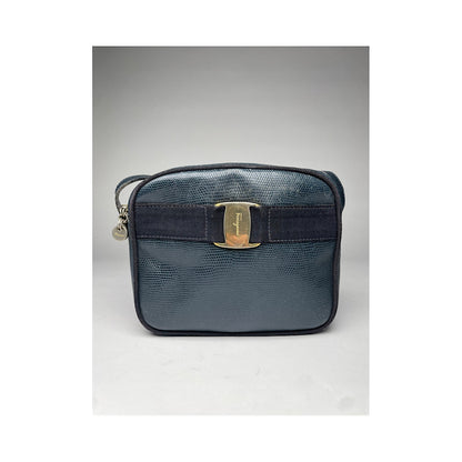 Salvatore Ferragamo Black Leather Handbag image 5