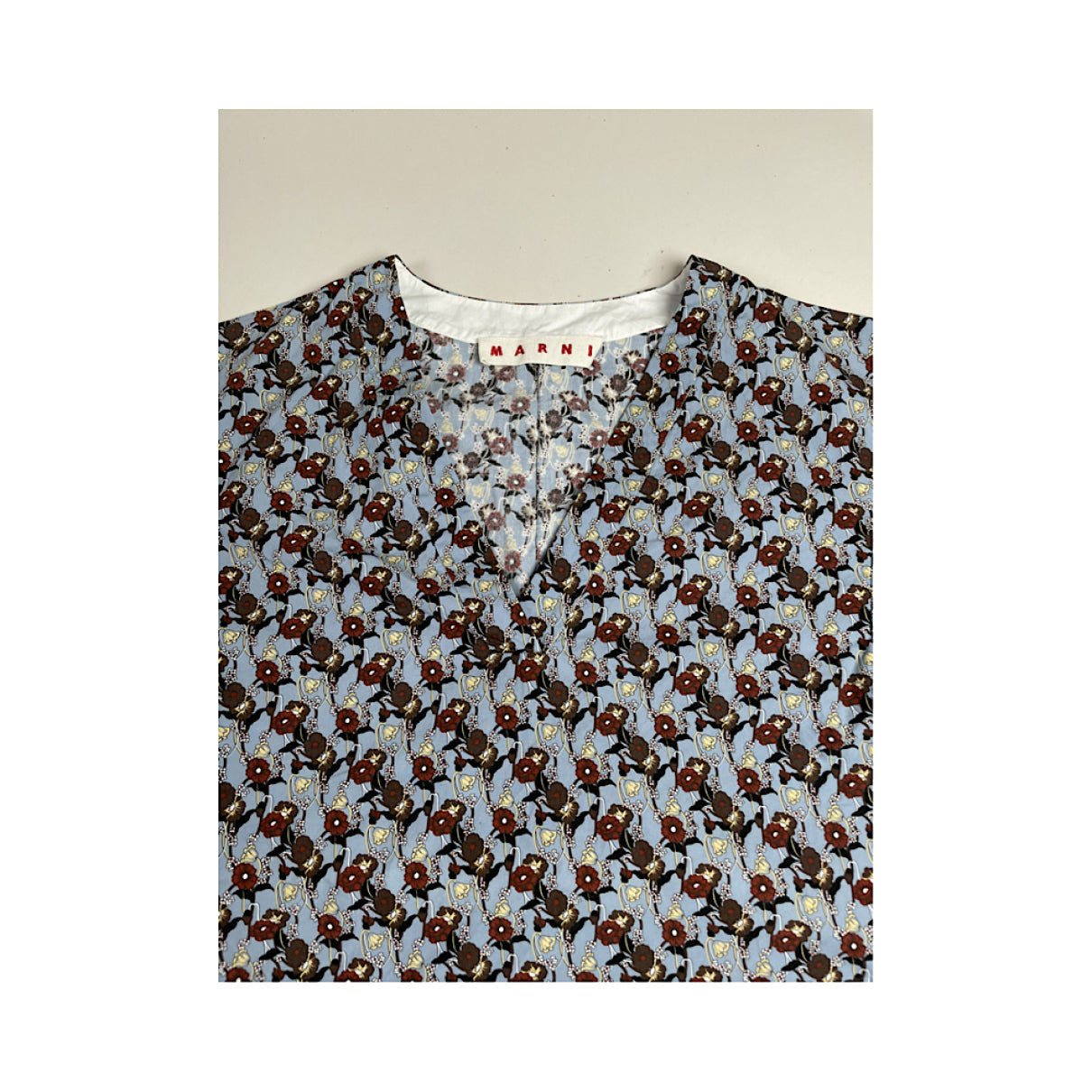 Marni Beige Cotton Top image 3
