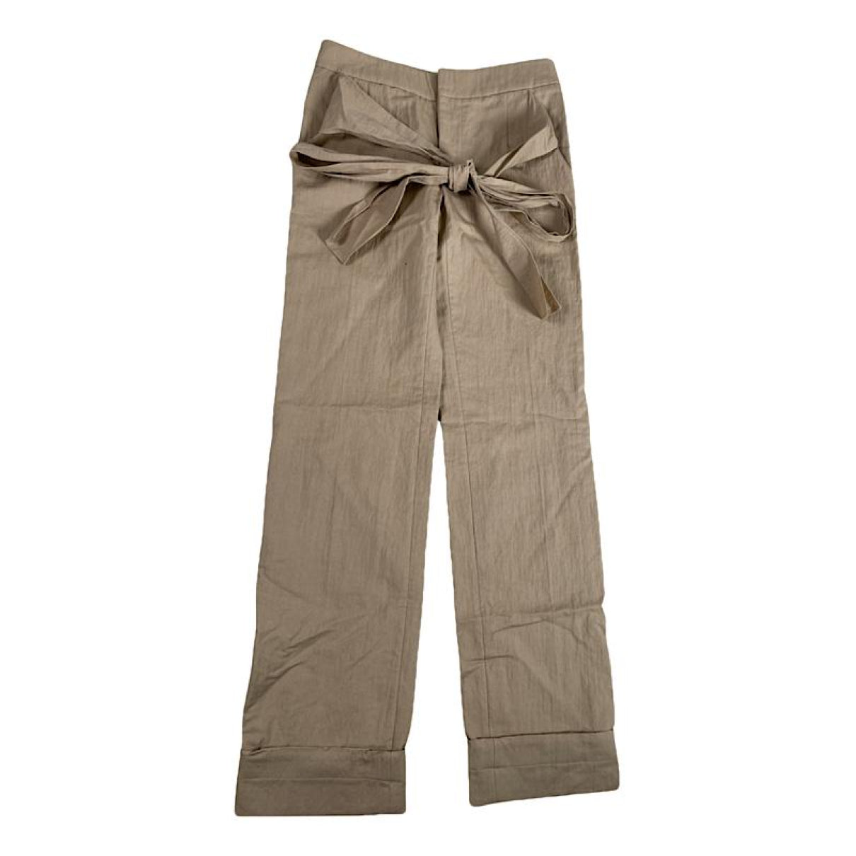 Marni Brown Cotton Trouser image 1