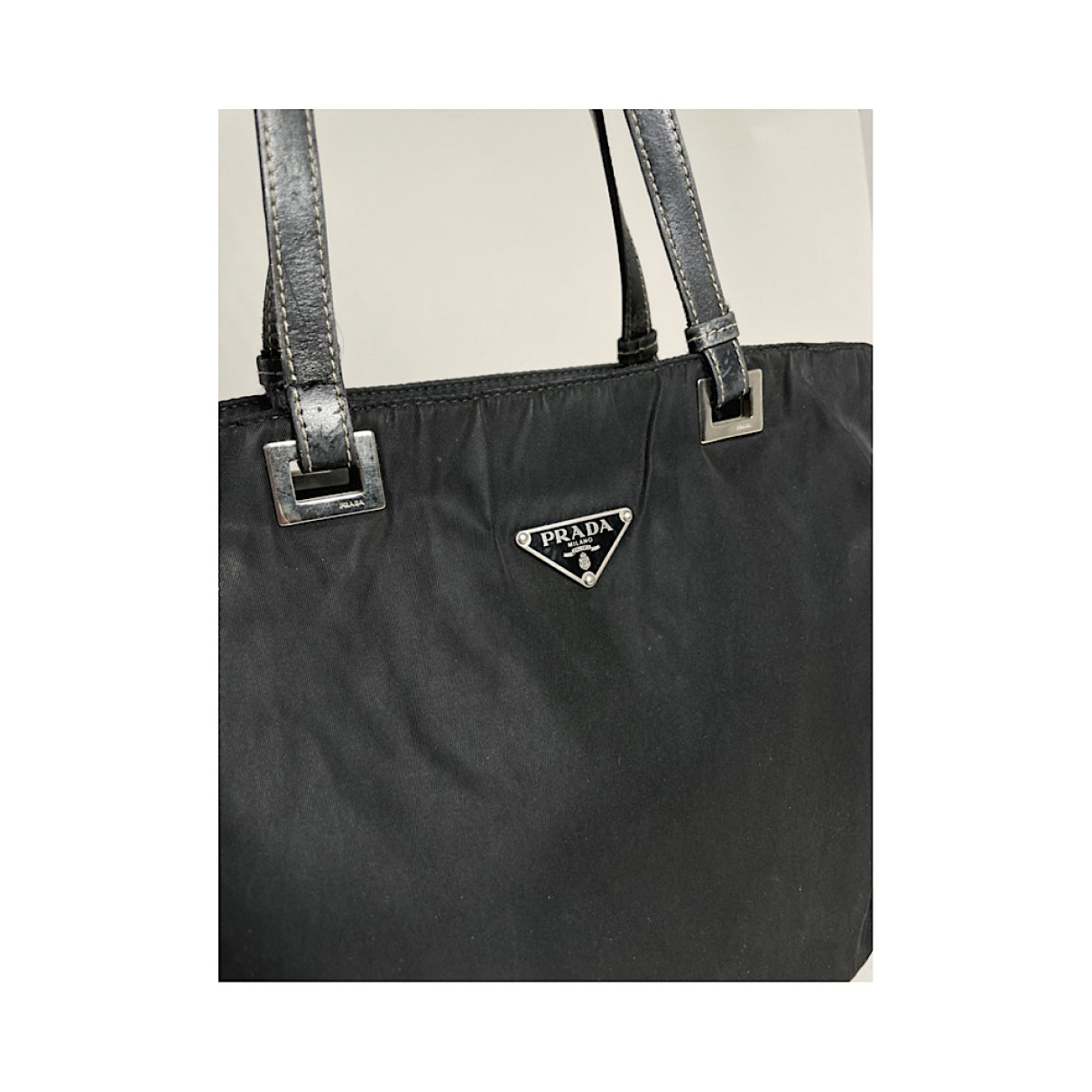 Prada Re-Edition 1995 Black Polyester Handbag image 5