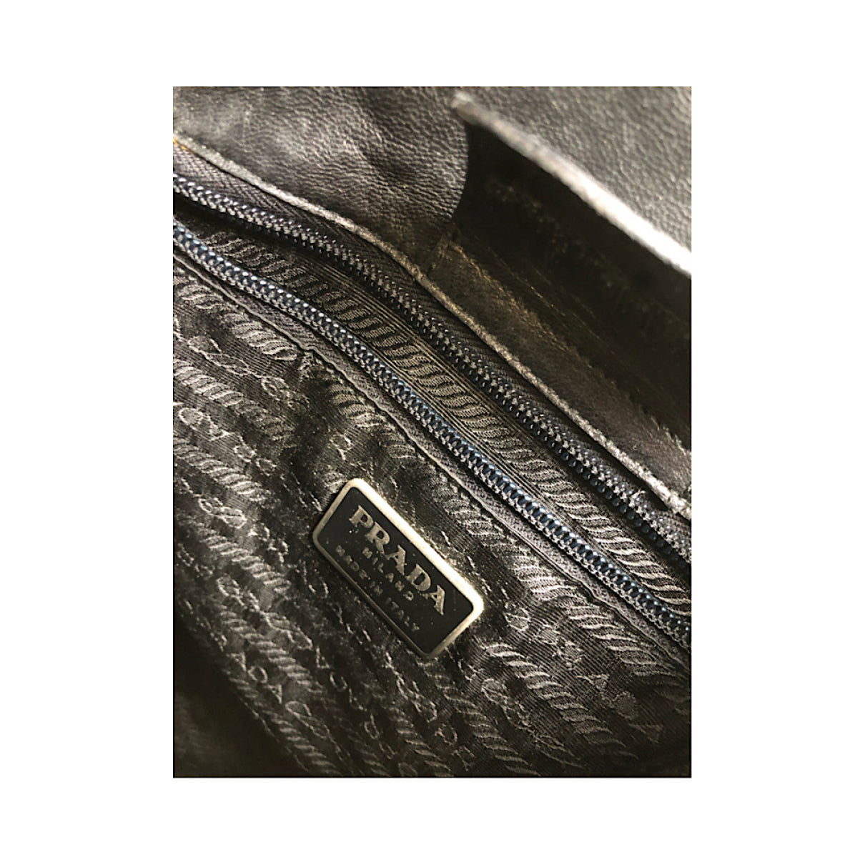 Prada Cleo White Fur Handbag image 4