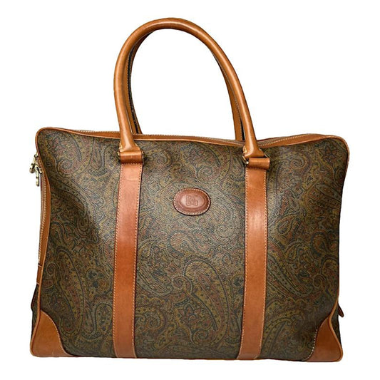 Non Signé / Unsigned Multicolour Leather Handbag image 1