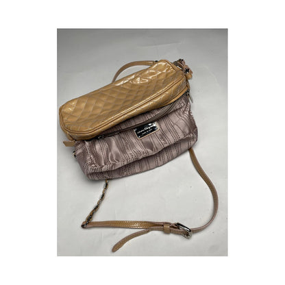 Salvatore Ferragamo Beige Leather Handbag image 3