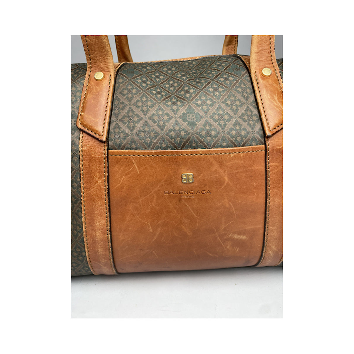 Balenciaga City Brown Leather Handbag image 5