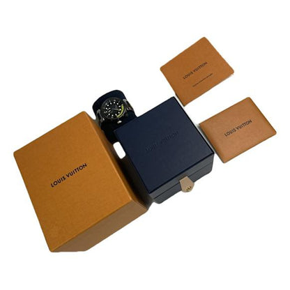 Louis Vuitton Tambour Black Steel Watche image 1