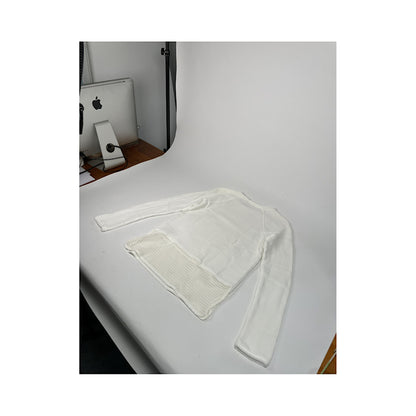 T by Alexander Wang White Cotton Knitwear & Sweatshirt image 5
