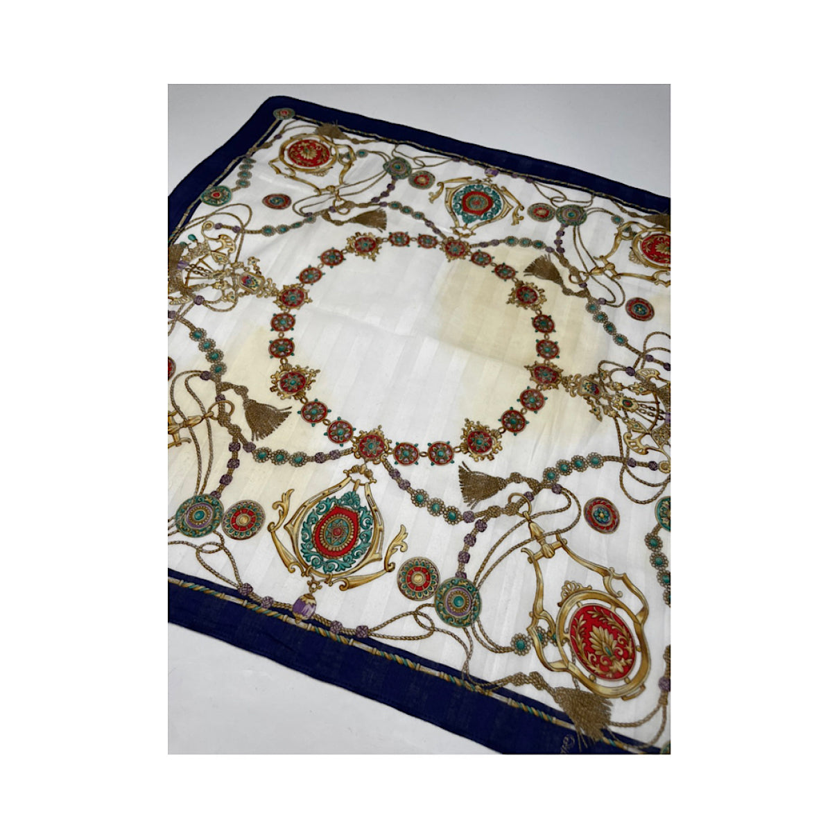 ROBERTA DI CAMERINO Multicolour Silk Scarf image 5