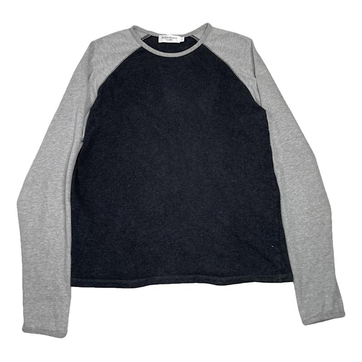 Yves Saint Laurent Black Cotton Knitwear & Sweatshirt image 1