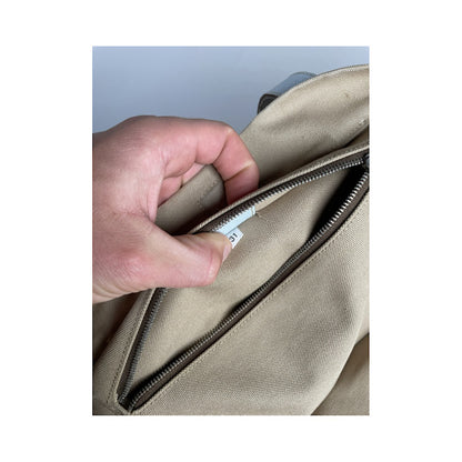 Prada Galleria Brown Cotton Handbag image 4