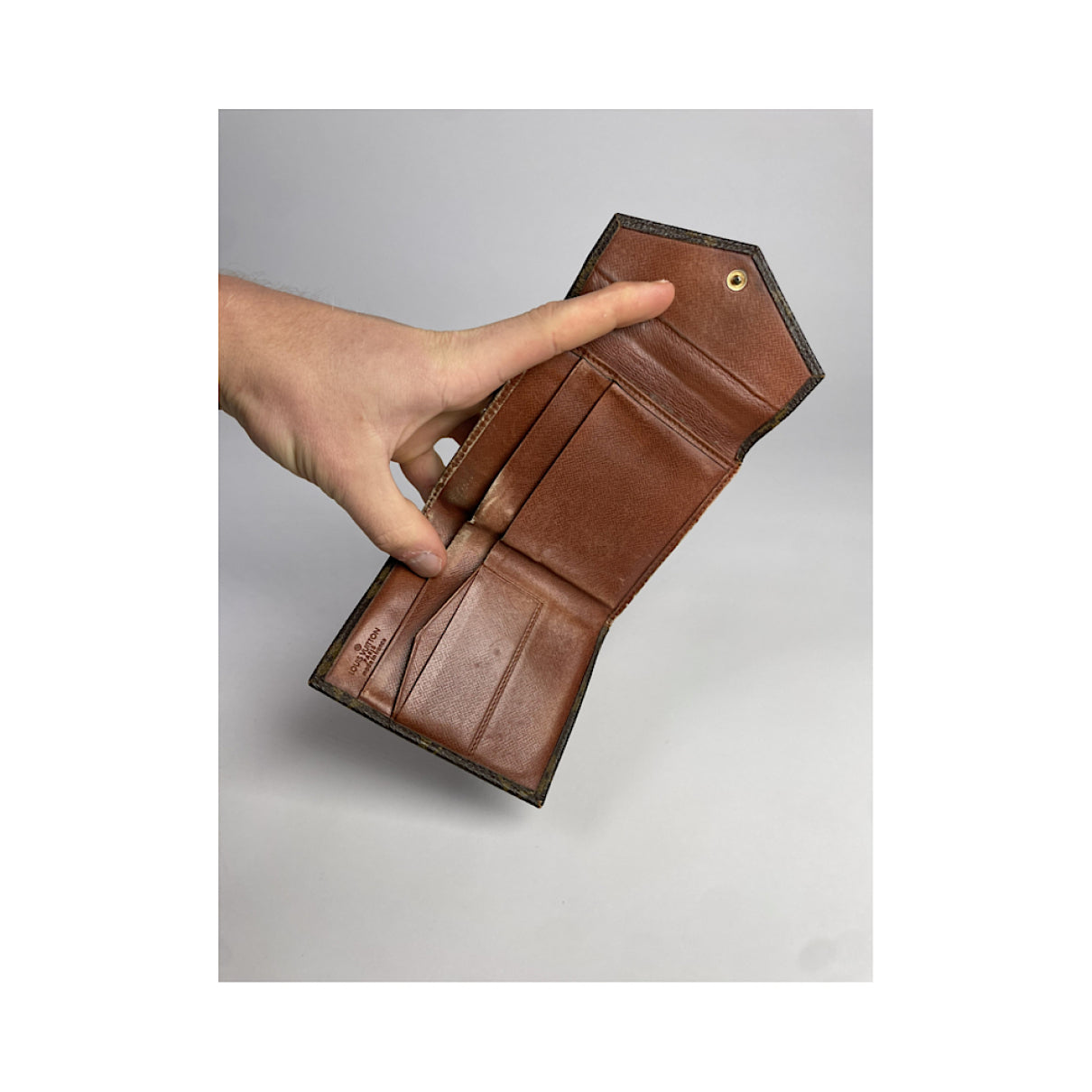 Louis Vuitton Vénus Brown Leather Wallet image 4