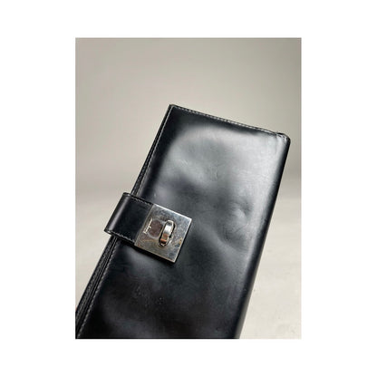 Salvatore Ferragamo Black Leather Wallet image 5