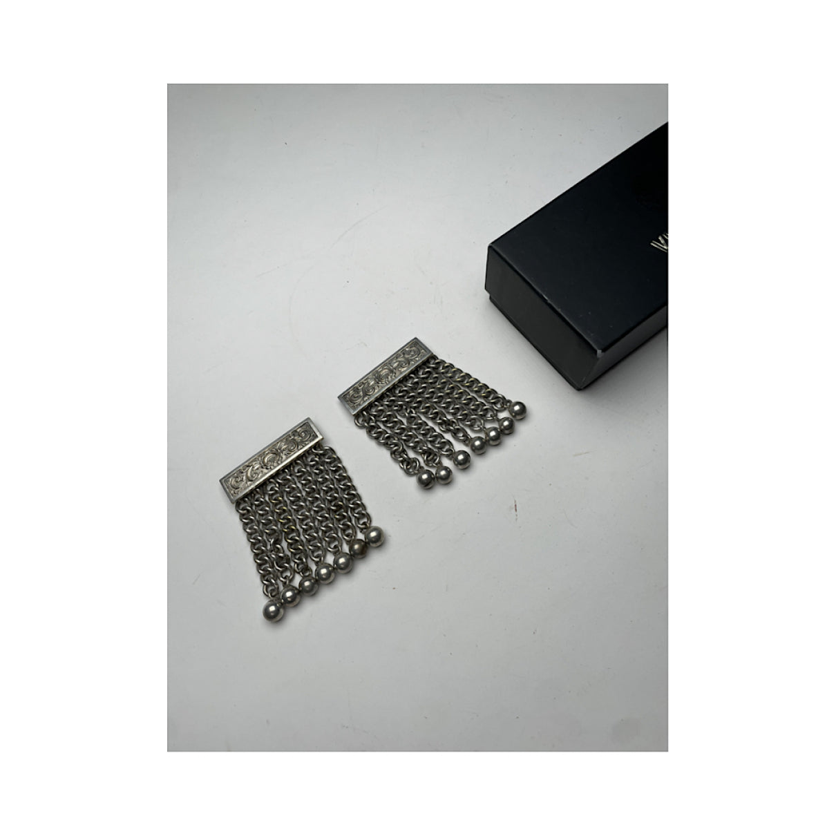 Versace Anthracite Metal Jewellery Set image 4