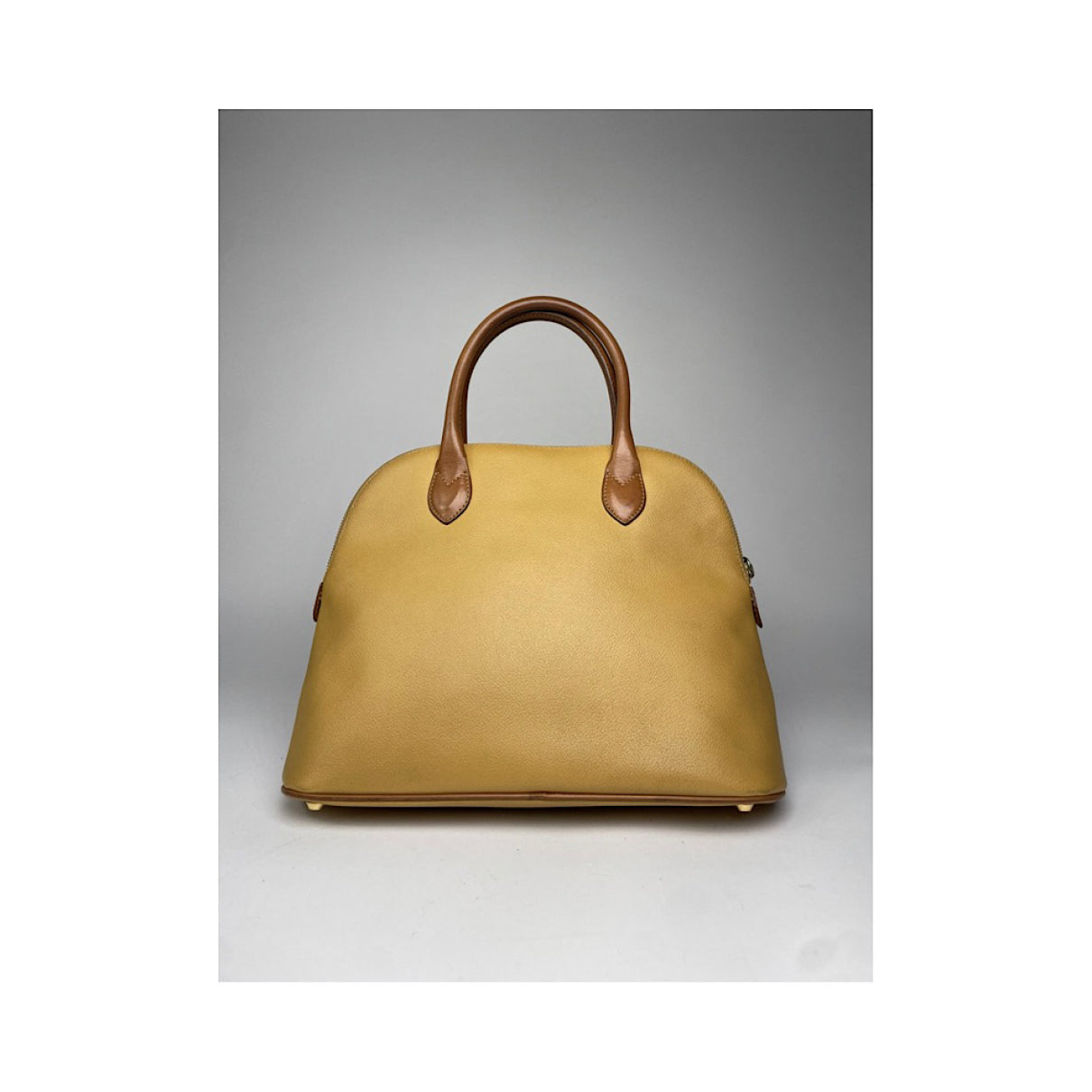 Trussardi Yellow Leather Handbag image 3