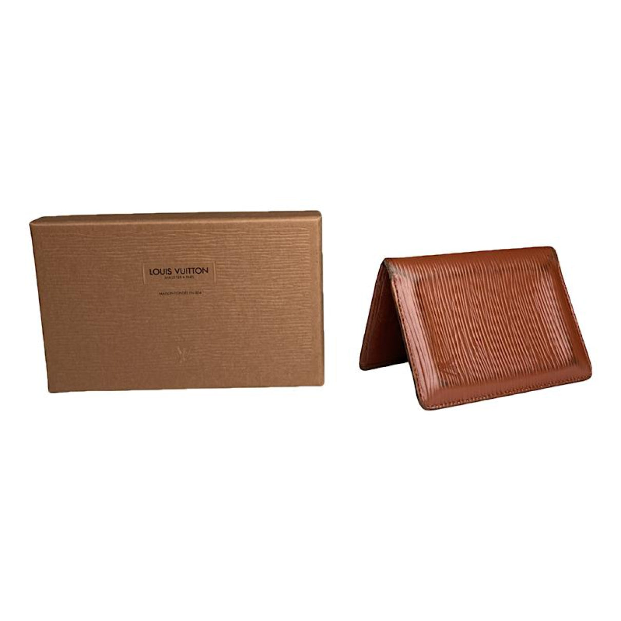 Louis Vuitton Brown Leather Purse image 1